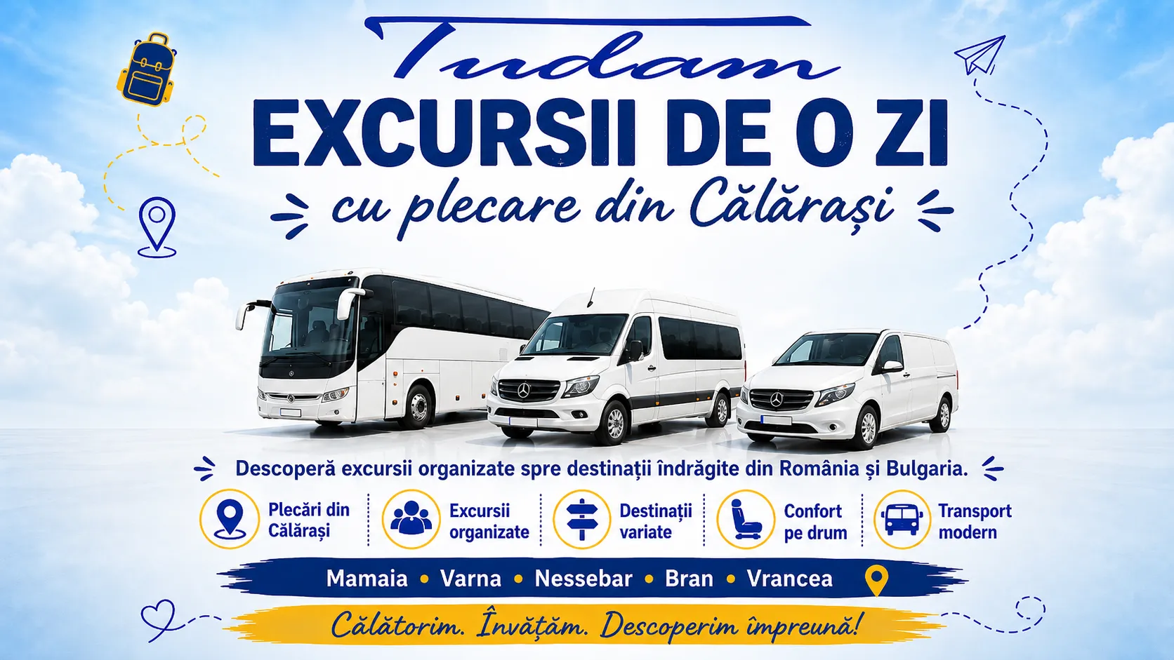 Excursii de o zi cu plecare din Călărași: ghid complet