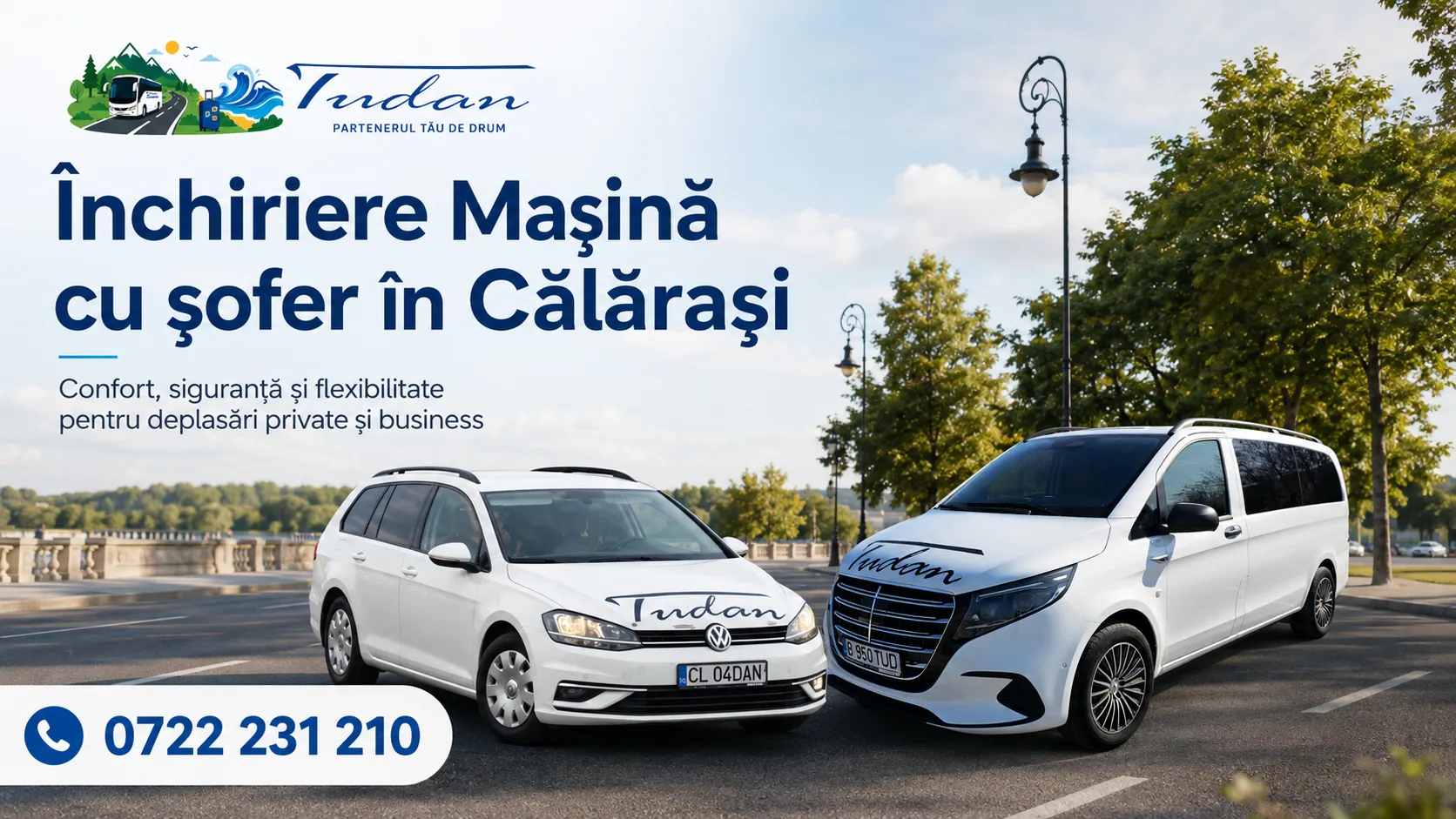 Închiriere Mașină cu șofer în Călărași: pentru ce tipuri de deplasări este potrivită