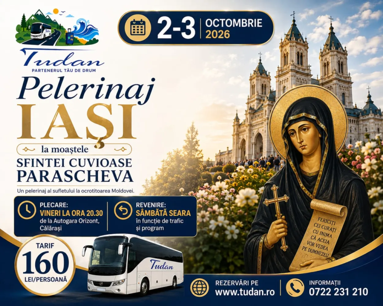 Pelerinaj Sf. Cuv. Parascheva