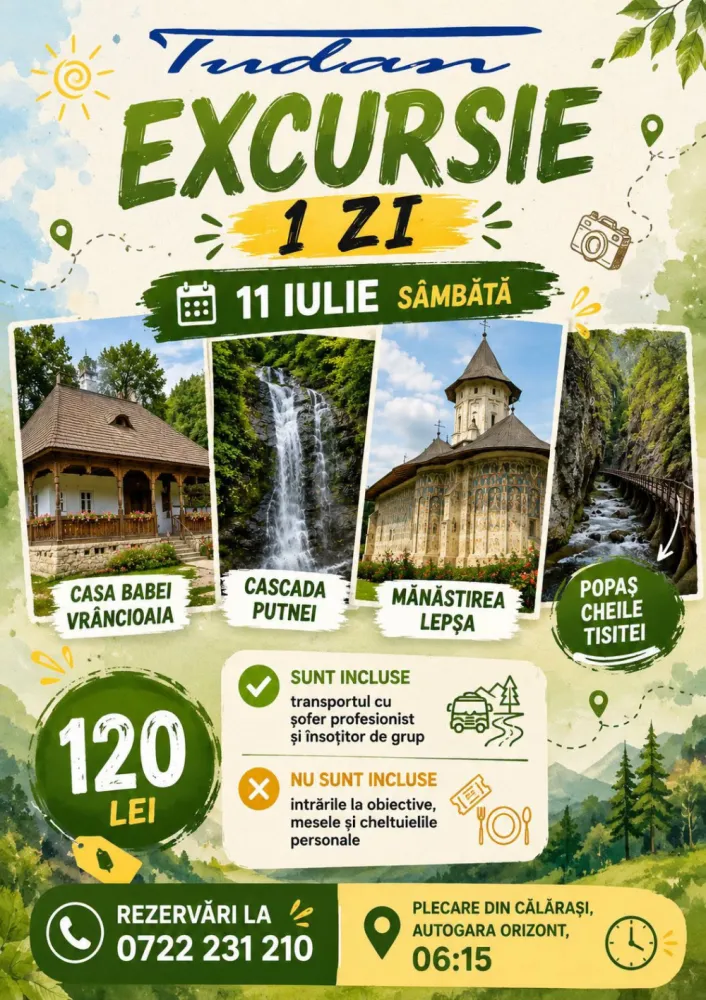 Excursie de o zi Vrancea